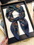 Vintage Floral Square Scarf Silky — Swuffy
