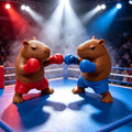 Printed Boxing Capybara Figurines Ornament — Swuffy