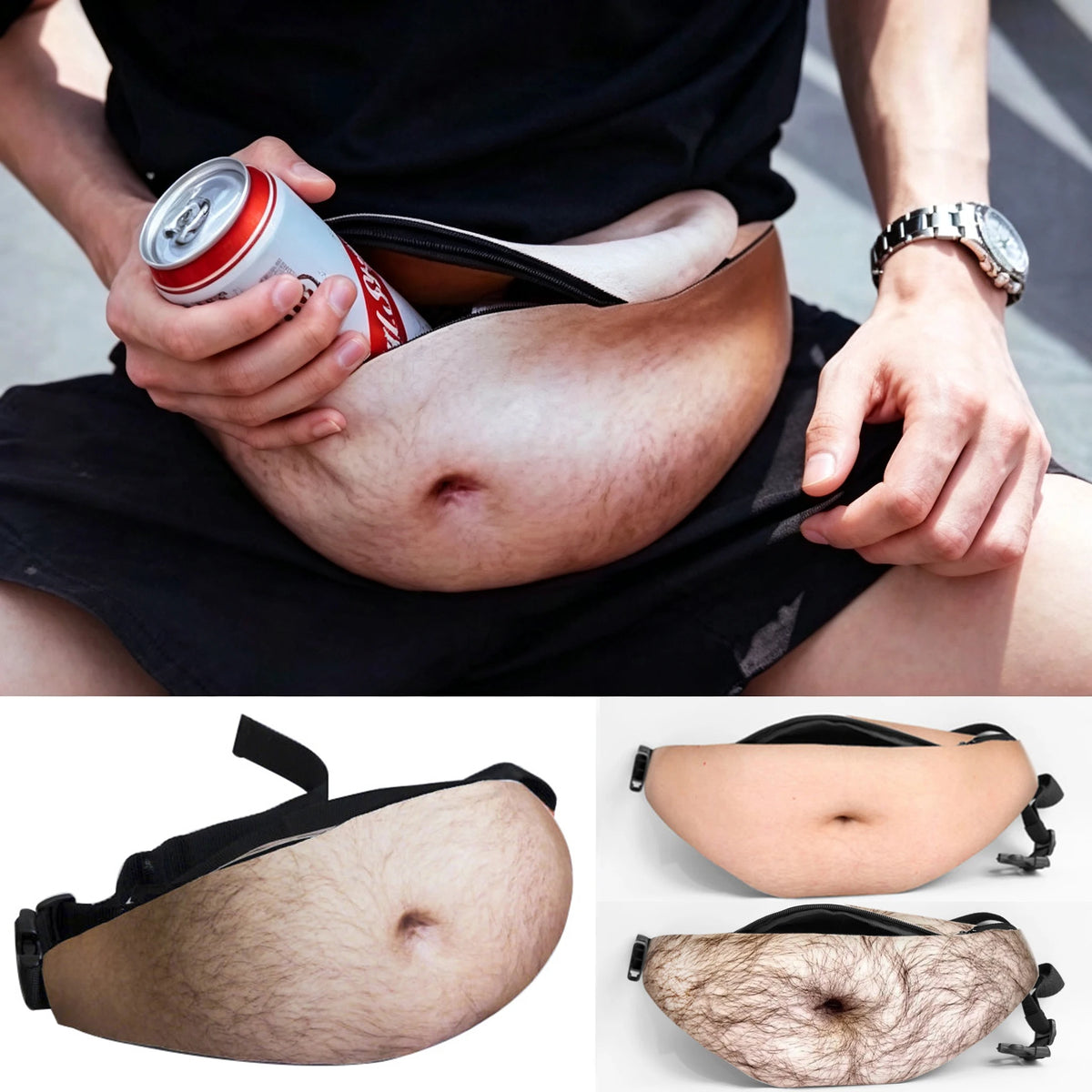 Funny Beer Belly Waist Bag — Swuffy
