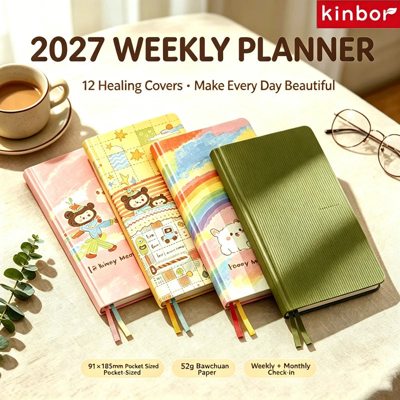 Kinbor Weekly Planner Bachuan Paper — Swuffy