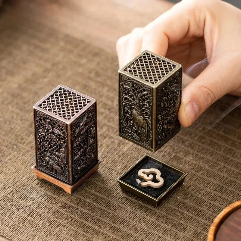 Hhh Square Vertical Incense Burner — Swuffy