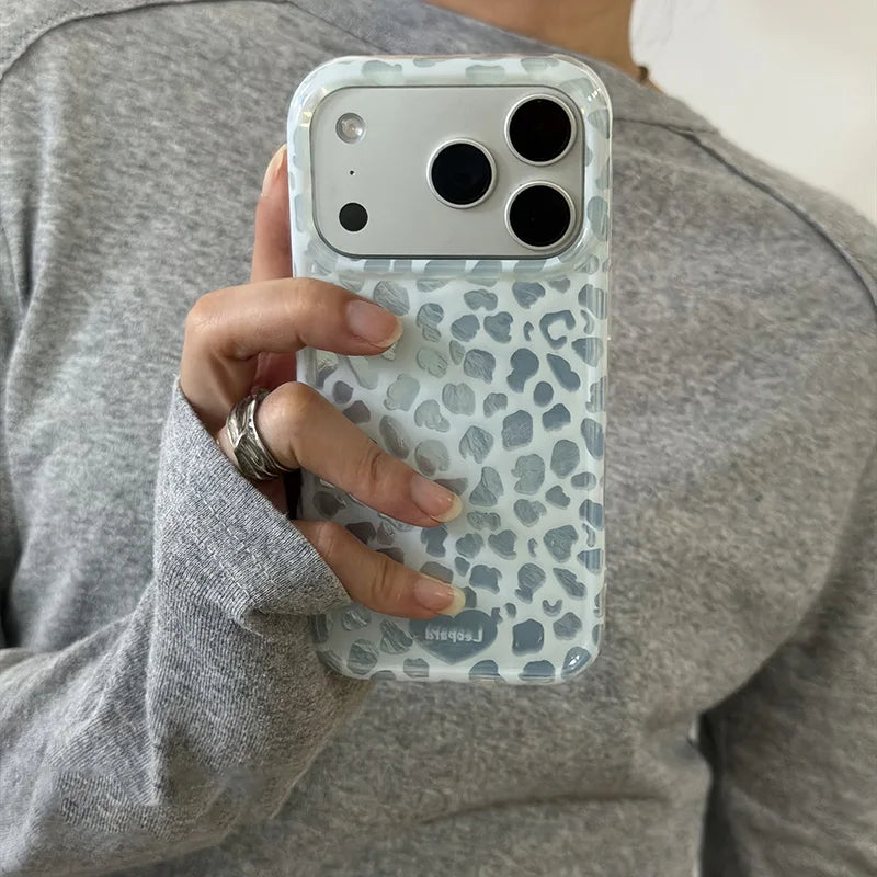 Light Blue Leopard Print Vortex — Swuffy