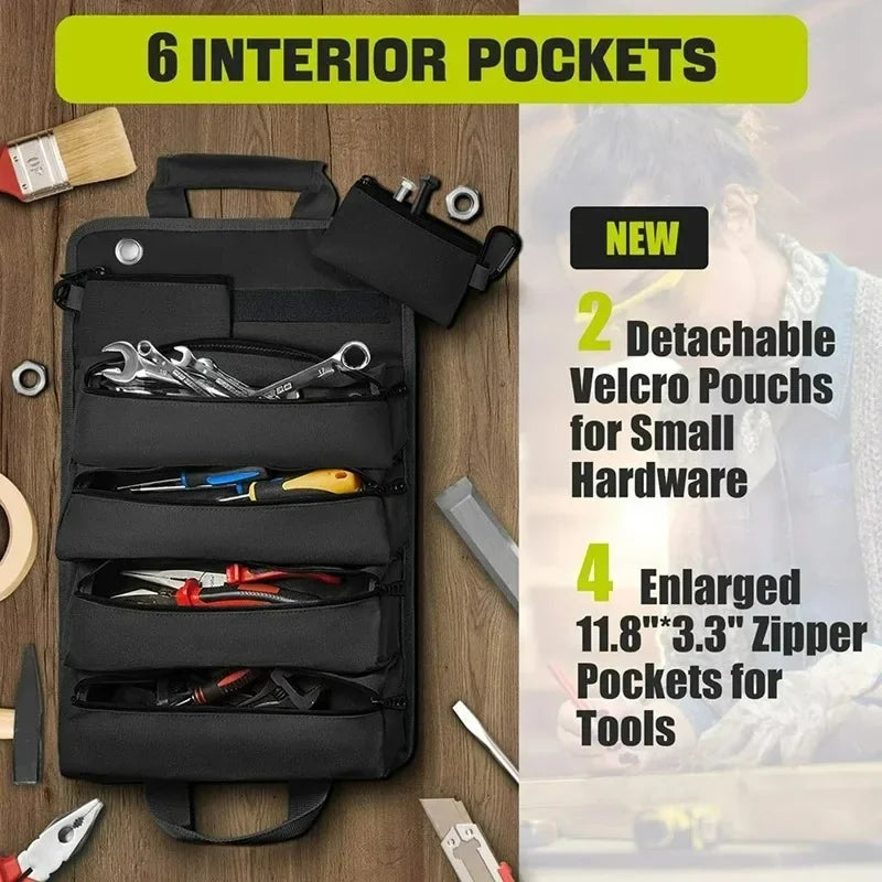 Tool Roll Up Bag Roll — Swuffy