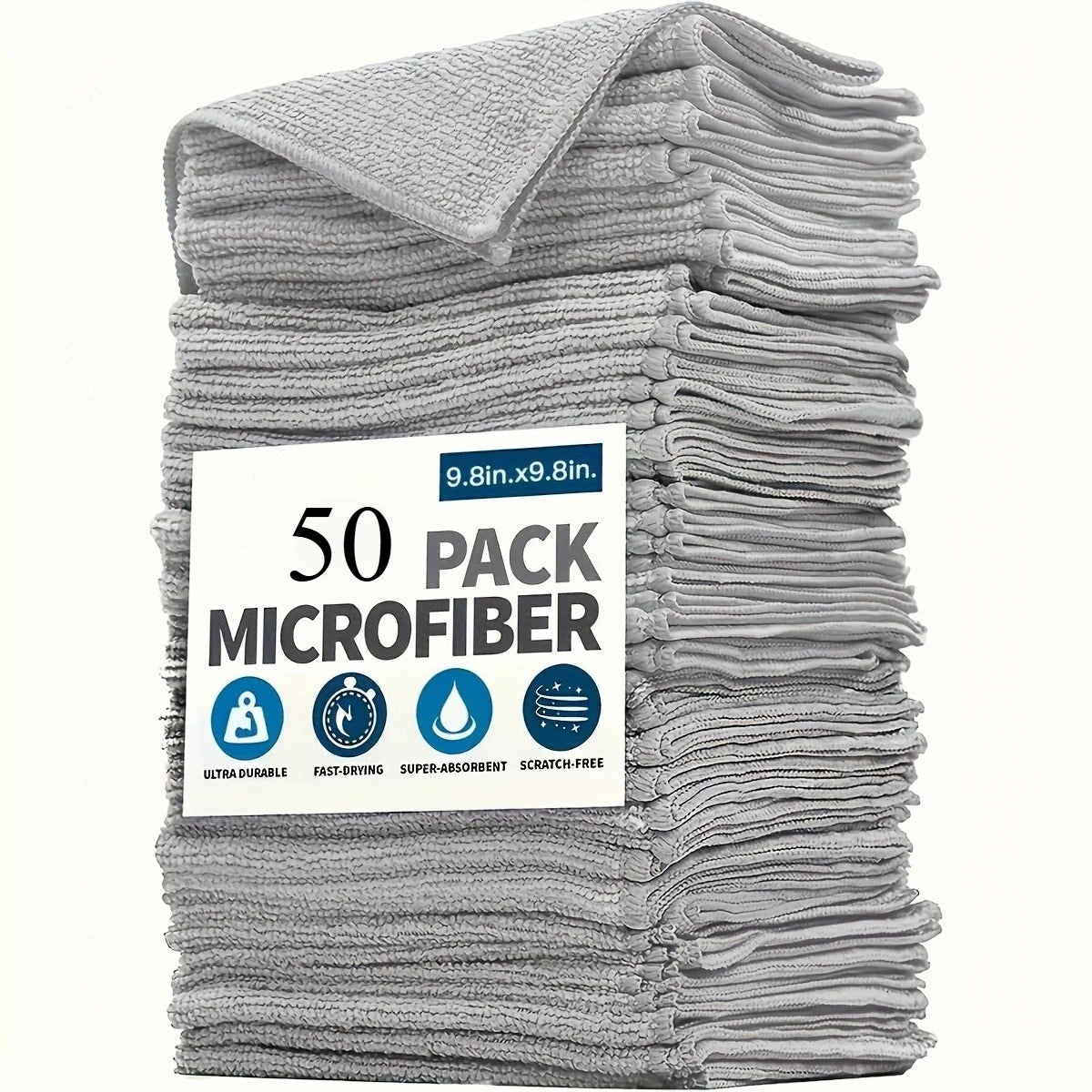 Thicken Microfiber Cleaning Cloths Lint — Swuffy