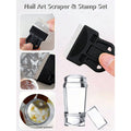 Nail Art Stamper Scraper Clear — Swuffy