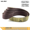 Nuvora 10 Pieces 50X1220Mm O Abrasive Sanding Belts — Nuvora