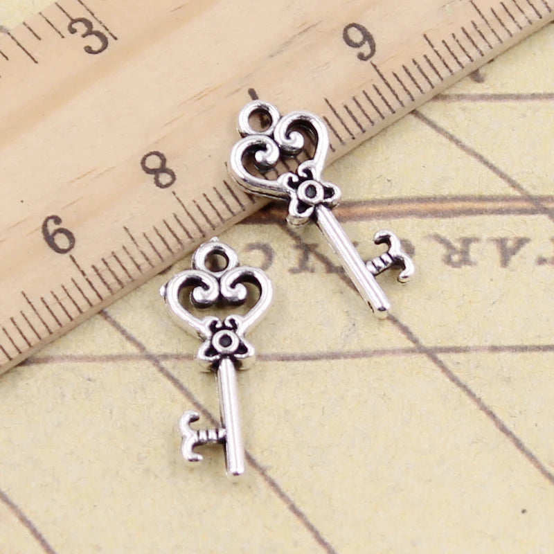 Charms Vintage Skeleton Key Mm — Swuffy