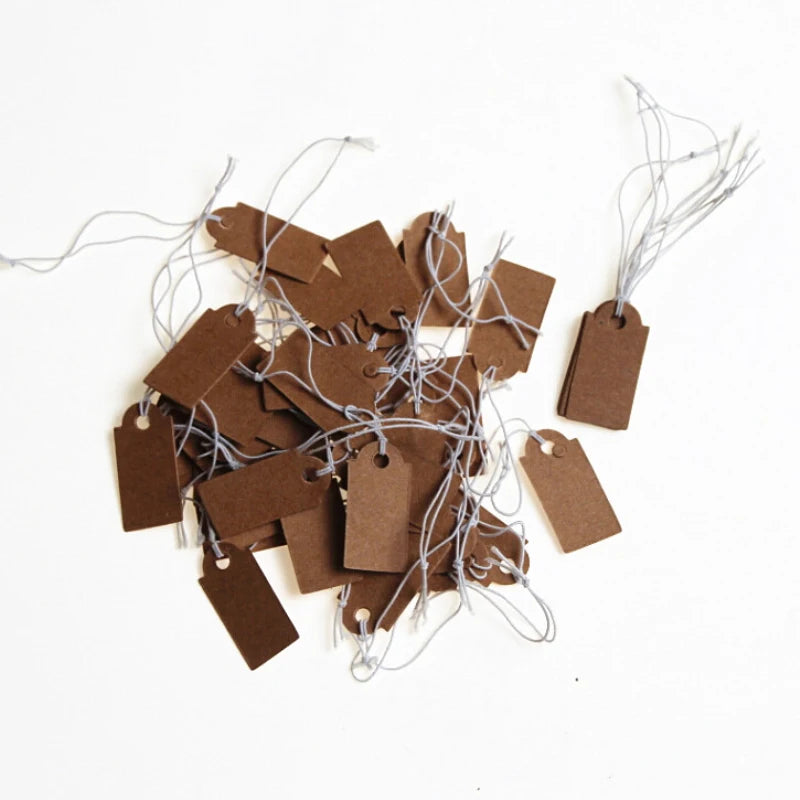 Price Tag Brown Kraft String — Swuffy