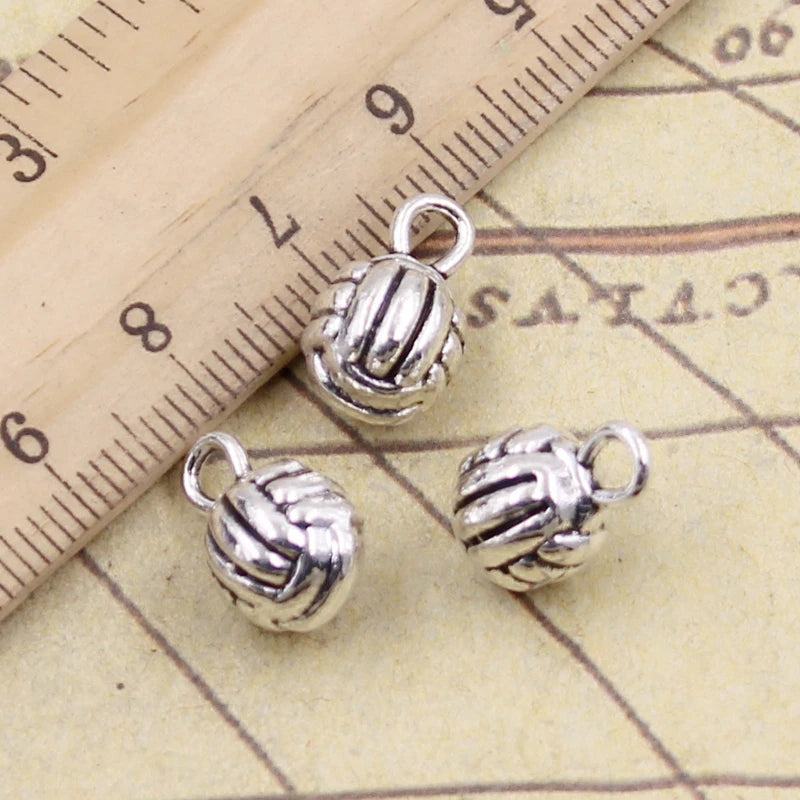 Charms Volleyball Mm Tibetan Bronze — Swuffy