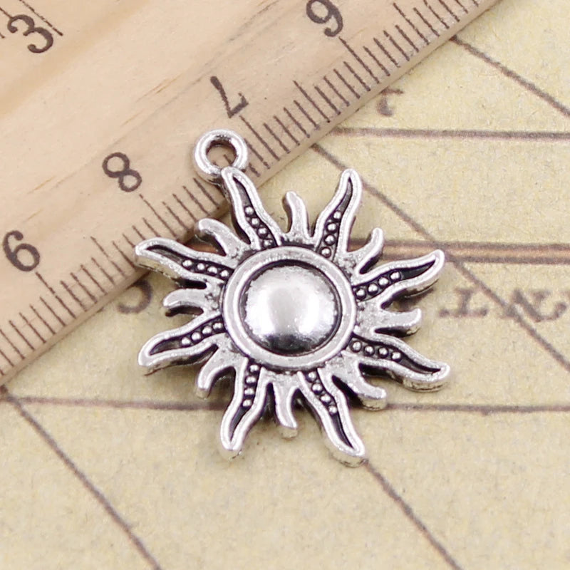Charms Sun Sunburst Mm Tibetan — Swuffy