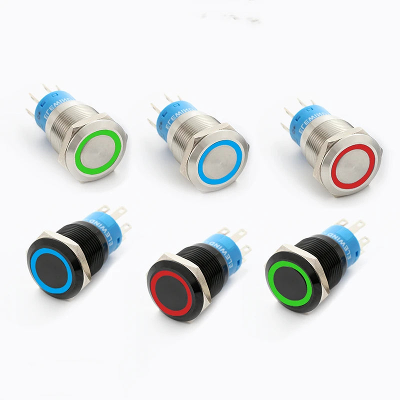 Three LED Ring Illuminated Black — Swuffy