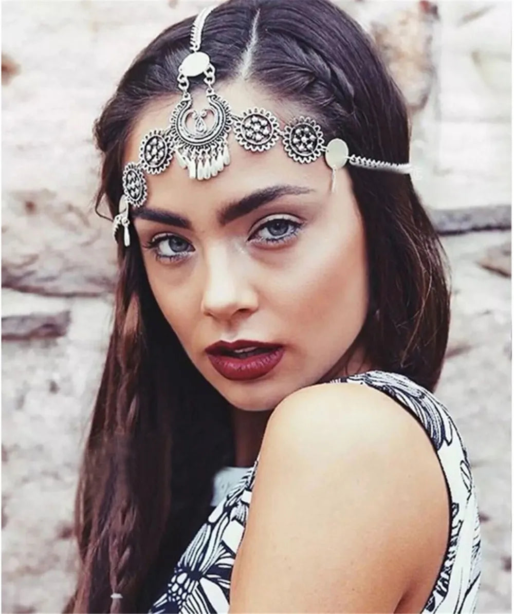 Vintage Ethnic Head Chain Hairband — Swuffy
