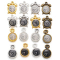 Enamel Charms Antique Bronze Metal — Swuffy