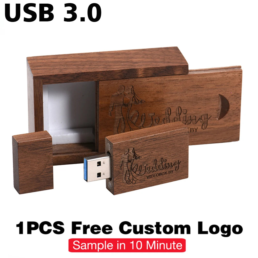 Wooden Keepsake USB Flash Drive — Swuffy