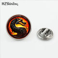Dragon Collar Pin Brooch Handmade — Swuffy