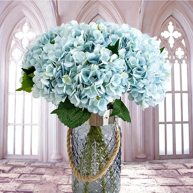 Artificial Flowers Cheap Silk Hydrangea — Swuffy