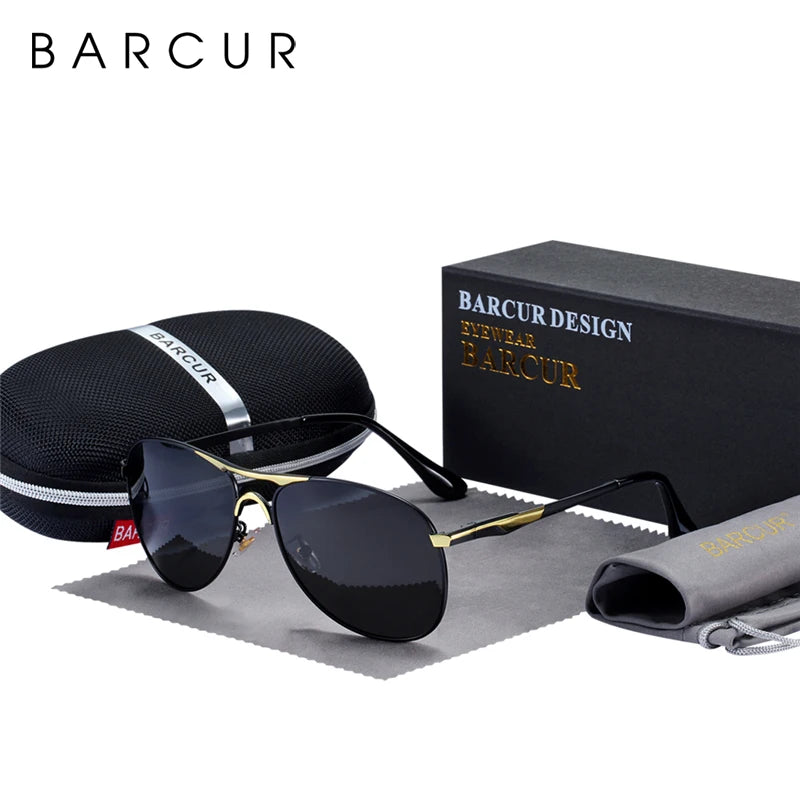 Barcur Male Sunglasses Polarized Brand — Swuffy