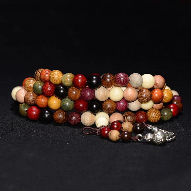 Sandalwood Tibetan Buddhist Prayer Beadsyoga — Swuffy