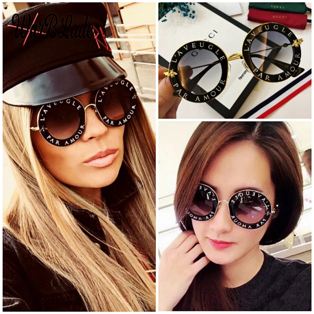 Retro Round Tinted Sunglasses — Swuffy