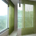 Solid Decorative String Curtain Black — Swuffy