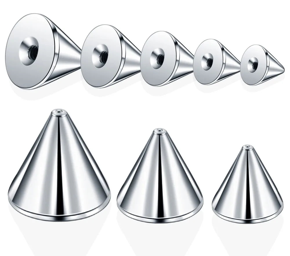 Stainless Steel Nose & Ear Stud Set — Swuffy