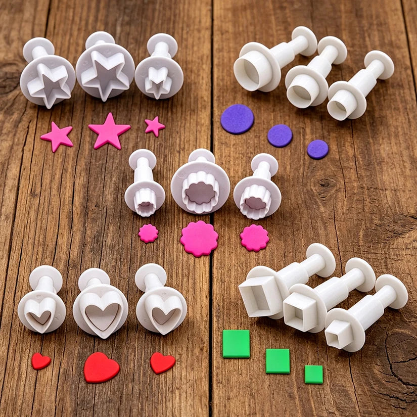 Heart Star Round Square Flower — Swuffy