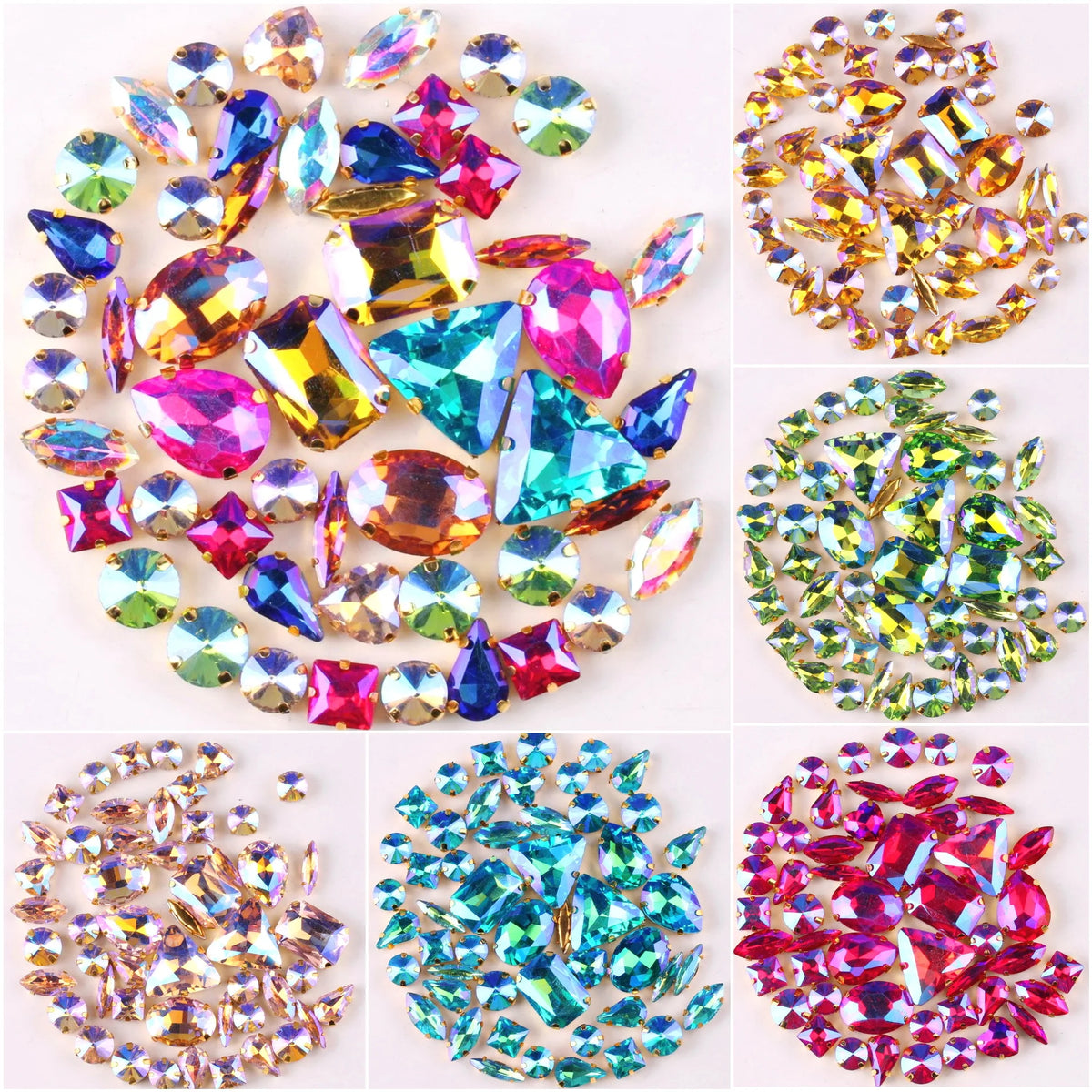 Gold Claw Setting Bag Shapes — Swuffy
