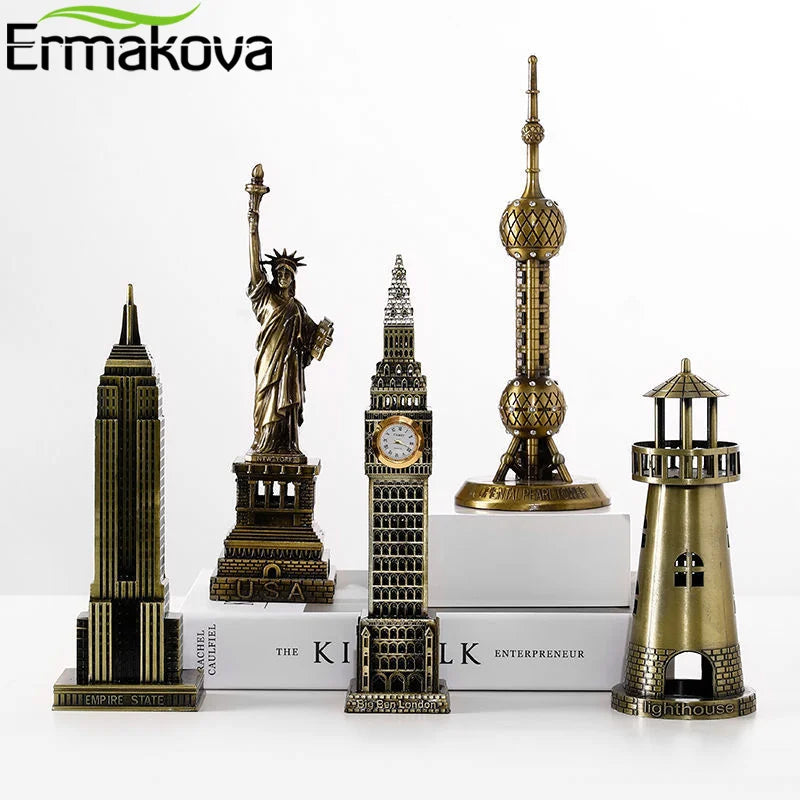 Famous Landmark Metal Figurine — Swuffy