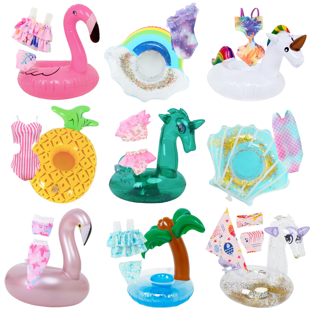 Swimsuit Doll Inch Beach Pool — Swuffy
