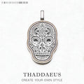 Pendant Skull Mask Yellow Brand — Swuffy