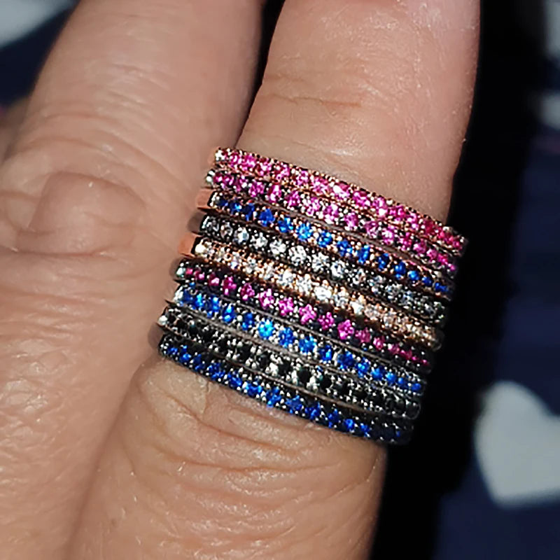 Korean Dainty Rings Aesthetic Accessories — Swuffy
