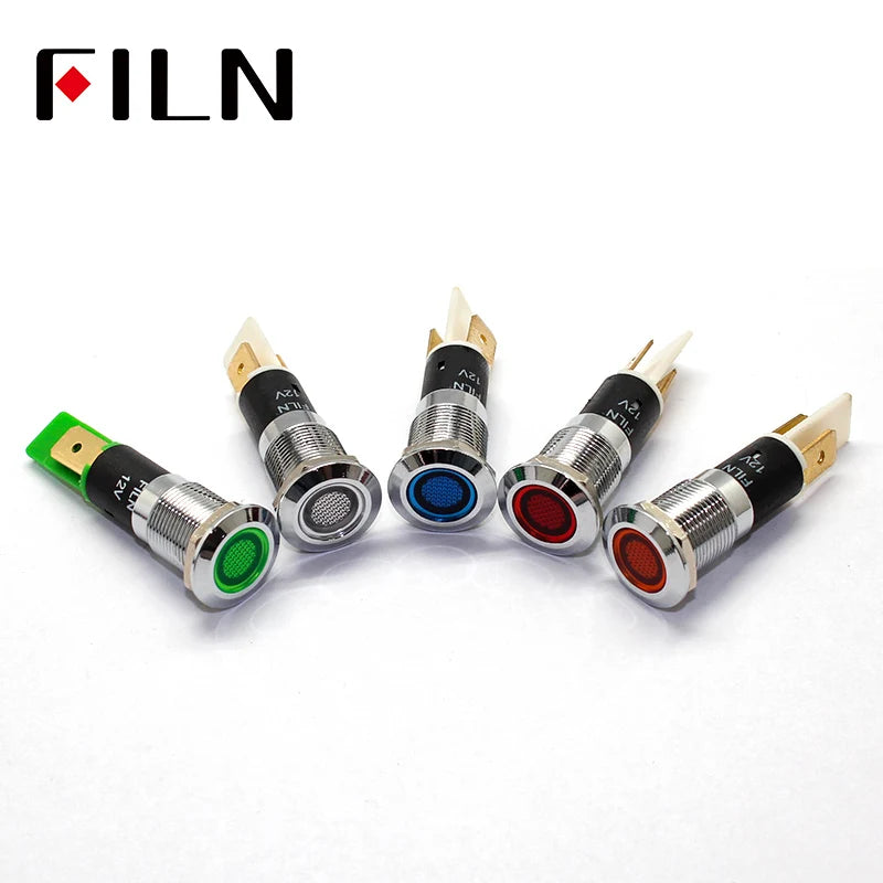 Chrome Metal LED Pilot Panel — Swuffy
