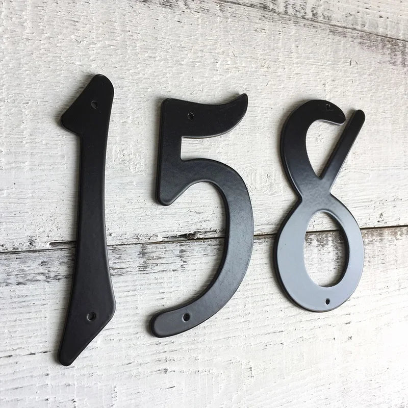 Outdoor House Number Plaque — Swuffy