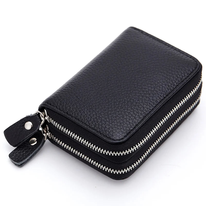 Leather Short Wallet Cow Leather — Swuffy