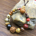 Vintage Natural Bodhi Seed Bracelet — Swuffy