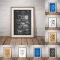 Camera Patent Vintage Poster Canvas — Swuffy