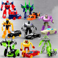 Transformation Deformation Robot Yellow Car — Swuffy