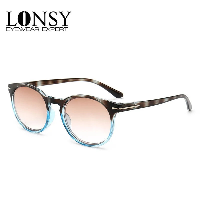 Lonsy Round Reading Sunglasses Prescription — Swuffy