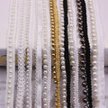 Yard White Black Pearl Bead — Swuffy