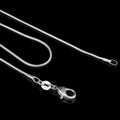 Silver Plated Smooth Snake Chain — Swuffy