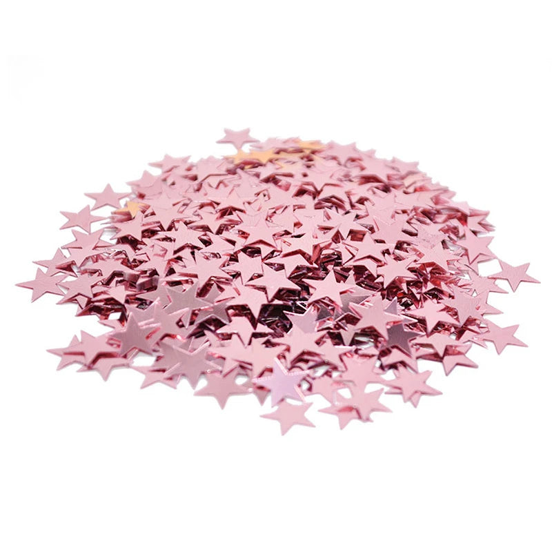 Shiny Gold Star Confetti Birthday — Swuffy