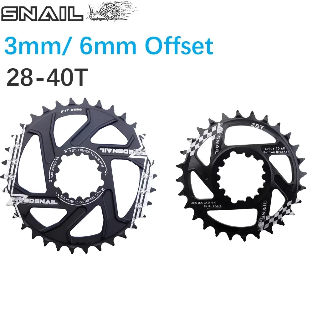 Snail Chainring Round Offset Sram — Swuffy