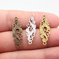 Wysiwyg Flower Clouds Connector Charms — Swuffy