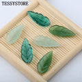 Leaves Shape Lampwork Beads Gradient — Swuffy