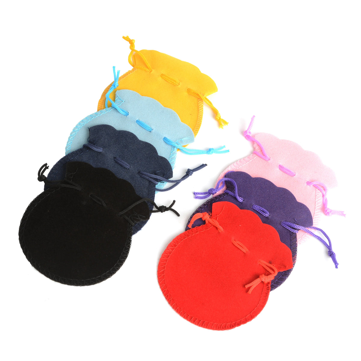 Velvet Bags Drawstring Pouch Calabash — Swuffy