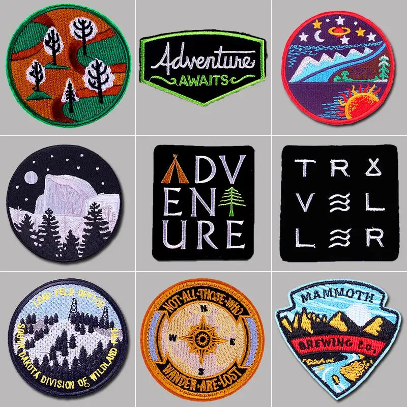 Pulaqi Mountain Travel Patch Embroidery — Swuffy
