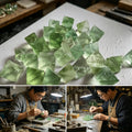 Natural Crystal Fluorite Octahedron Crude — Swuffy