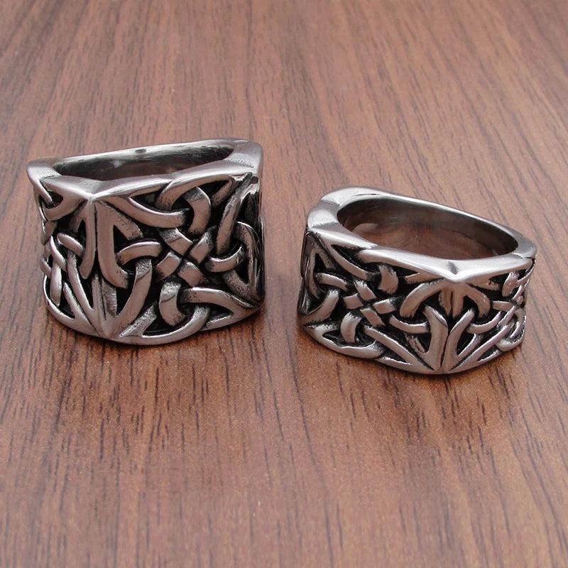 Vintage Amulet Bague Kolovrat Rings — Swuffy