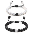 Adjustable Couples Distance Beaded Bracelets — Swuffy
