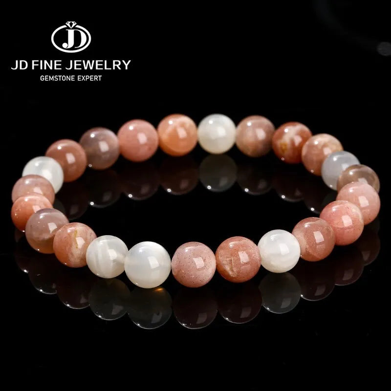 Jd Natural Moonstone Beads Bracelets — Swuffy
